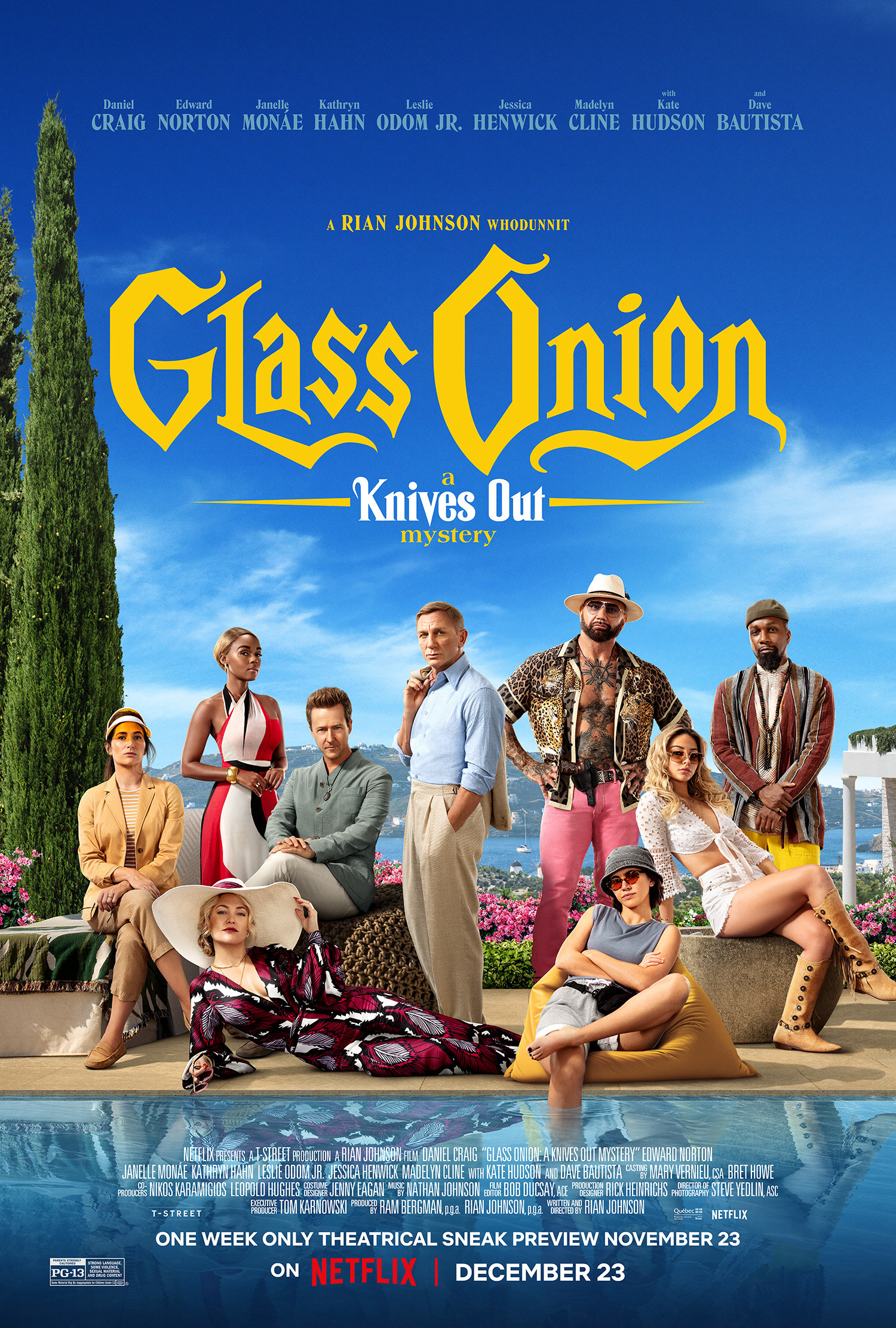 รีวิว Glass Onion: A Knives Out Mystery ฆาตกรรมหรรษา ใครฆ่าเพื่อน