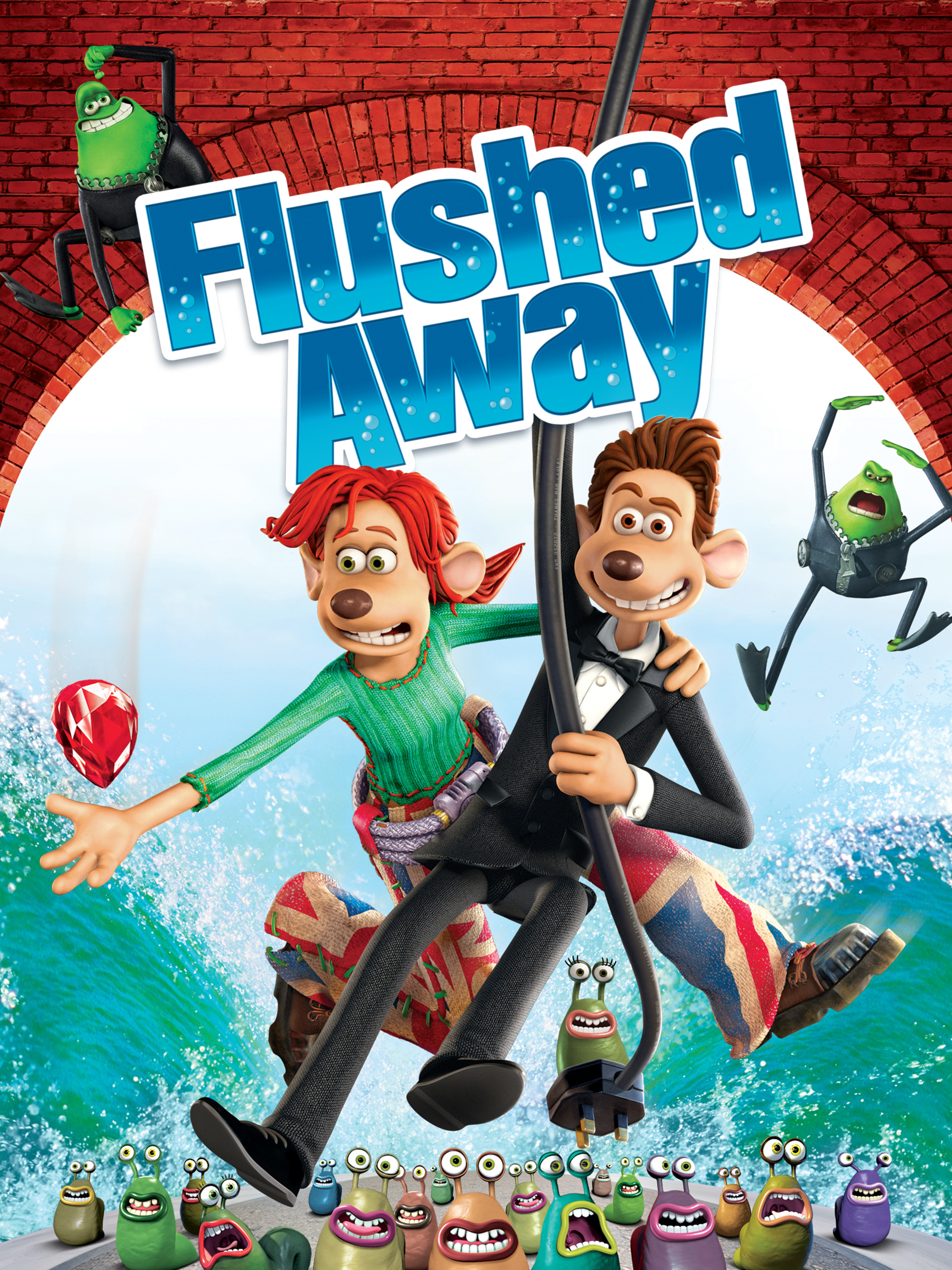 รีวิว Flushed Away หนูไฮโซ ขอเป็นฮีโร่สักวัน หนูลูกคุณตกท่อ